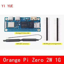 Zero 2W 1GB RAM DDR4 Mini PC Allwinner H618 Orange Pi Zero 2W1GB WiFi Bluetooth BLE Single Board Computer Zero 2W1GB