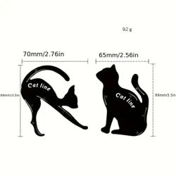 Cat Line Stencils Eye Template Shaper Model Easy To Make Up Eyeliner Card for Eye Makeup Tools