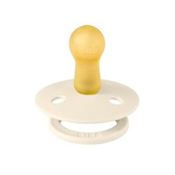 BIBS Original Colour Pacifier, 4 Pack - Ivory/Blush/Woodchuck/Blossom - Size 1 (0-6 m)