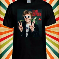 Lewis Capaldi Singer Concert Retro Men Women Vest Tank Top Unisex T Shirt 2337
