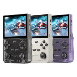 K36 3.5Inch IPS Screen Handheld Game Console 64GB Memory Classic Games Portable Handheld Open Source Game Console