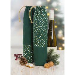 buttinette Kit couture "sac pour bouteille", 2 pièces