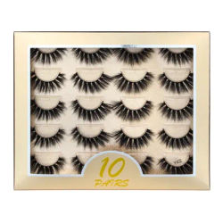 YSDO Eyelashes 3/5/10 Pairs Makeup Wispy 3D Mink Lashes Natural Long False Eyelashes Thick Fake Lashes Maquiagem strip Faux Cils