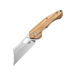 Bestech Knives Skirmish Linerlock Olivewood