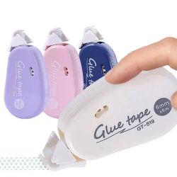 6mm Double-Sided Adhesive Roller Scrapbook Supplies Adhesive Tape Runner For Scrapbooking Home School Office Journaling Supplies