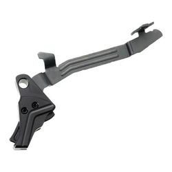 Tyrant CNC I.T.T.S. Pistol Trigger w/ Bar Glock 43/43x/48 Flat 3.5lb Black/Black TD-G43TRIG-BLK-BLK-BAR