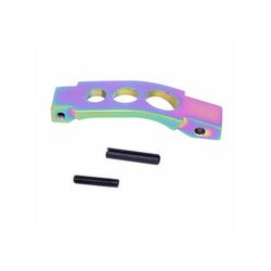 Guntec USA AR-15 Enhanced Trigger Guard Matte Rainbow Pvd Coated AR-ETG-M-RPVD