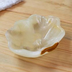 Green Shell,'Marble Shell Catchall Holder Dish Tray Organizer in Green'