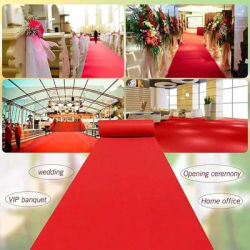 Wedding Carpet Exquisite, High-end and AtmosphericWedding Aisle Runner Carpet Red Carpet Indoor Outdoor Wedding Carpet Party