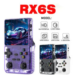 rx6s portable retro handheld game console 3.5-inch high-definition nostalgic open source arcade dual joystick