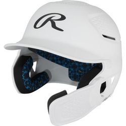 Rawlings RX2 Reverse Matte Junior Batting Helmet White