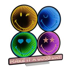 SmileyWorld(R) Good Day Ekkolight 24"H by Melrose in Multicolored (Size OS)