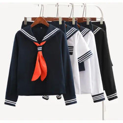 Japanese Anime Jigoku Shojo Cosplay Costume Hell Girl Enma Ai Cosplay Costume JK Student School Uniform Sailor Suit With Socks