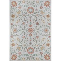 Tappeto esterno vintage fiori, multicolore, 160 x 230 cm