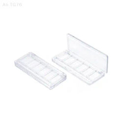 6 Grids Blusher Cosmetics Case Holder Refillable Palette Empty Eyeshadow Dish Makeup Palette DIY Tool Facelift Plate