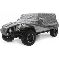 Smittybilt Car Cover Fabric Gray Outdoor, 5-year limited warranty 830