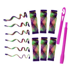 Magic No-Heat Water Wave Hair Curler Tool Men Texture Automatic Rolling Bar Hair Styling Wave Forming Iron Hair Texturing Tools