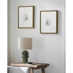 Roncadelle 19"H x 16"W x 1"D Traditional Dark Red Wall Decor - Boutique Rugs