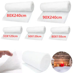 Couverture de neige artificielle en coton pour la décoration de la maison, fausse neige, fête de Noël, nouvel an, hiver, feuille de polymères