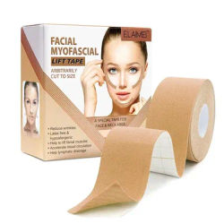 2.5CM*5M Kinesiology Tape For Face V Line Neck Eyes Lifting Wrinkle Remover Sticker Tape Facial Skin Care Tool Elastic Bandage