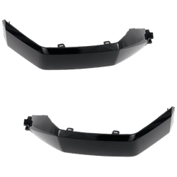 Replacement Bumper Trim Black, 1-year unlimited-mileage warranty SET-RT01590045Q