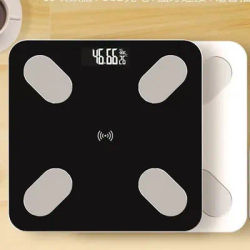 Balance de graisse corporelle intelligente balance de salle de bain numérique sans fil balance de poids électronique Bluetooth avec application Smartphone