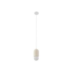 Lampada a sospensione in argilla Beige