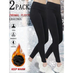 2 Pack Women's Super Soft Leggings High Waisted Tummy Control No See Through Workout Yoga Running Athletic Push Up Gym Leggings