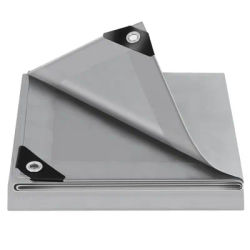 WOLTU – bâche imperméable robuste, couverture résistante aux UV/résistante aux intempéries avec œillets métalliques pour voitures, jardin, piscine, couverture de pluie extérieure en bois