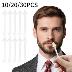 10/20/30 Pcs Portable 2-in-1 Spiral Style Hard Wax Stick New Innovation Depilatory for Personal Care Face and Nose Hair Removal