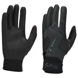 Nike Alpha 2.0 Adult Baseball Batting Gloves Black/Anthracite