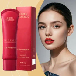 Five Fold Foundation Cream Full Coverage Oil-control Natural Lasting Concealer Brighten Whitening Face Makeup Cream Cosmetics