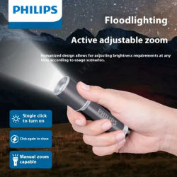 Philips nouveau 2251 Mini lampe de poche multifonctionnelle Portable-lampe de Camping en alliage d'aluminium pour randonnée auto-défense