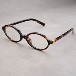 Lunettes de soleil ovales Vintage pour femmes et hommes, marque de luxe de styliste, petites lunettes de soleil ovales photochromiques, mode rétro léopard