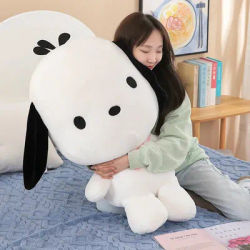 40/50/70/90cm Sanrio Kawaii Pochacco Plush Toys Pillow Cute Lying Down Dog Big Stuffed Doll High-quality Birthday Gifts for Kids