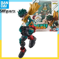 In Stock Bandai S.H.Figuarts Izuku Midoriya Deku Action Figure My Hero Academia SHF Anime Figure Action Model Collectible Toys