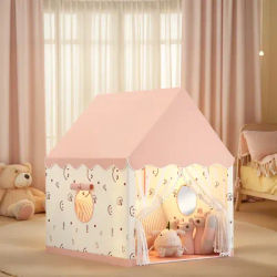 Children's Fun Toy Tent, Princess Fairy Tale Play Castle, Outdoor Portable Playhouse, Great Holiday Gift for Boys and Girls, Christmas Gift, Accessories Not Included