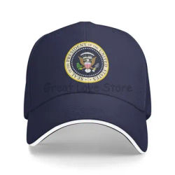 Casquette de Baseball unisexe, sceau du président des états-unis, chapeau de camionneur Hip-Hop, pare-soleil en Polyester, casquettes de haute qualité