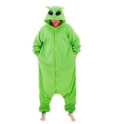 Pigiama Kigurumi Costume di fantasia Costume tutina Fantasia animale Anatra Cartone animato Caldo Fascino Costume Divertente Adulti Unisex Uomini e Donne Halloween Carnevale Feste Performance