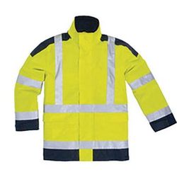 Parka Easyview Jaune Fluo/bleu Marine Xxl - Delta Plus
