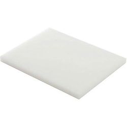 planche pehd 500 - 40x30x2cm - blanc
