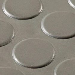 rouleau de tapis antidérapant à pastilles gris