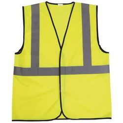 gilet haute visibilité jaune taille xxl - manutan