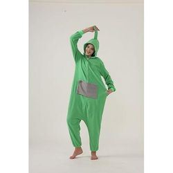 Pigiama Kigurumi Costume di Gruppo Costume tutina Tubby Baby Fantasia Caldo Comodo Con cappuccio Pile Adulti Per uomo Per donna Unisex Halloween Carnevale Feste Performance Abbigliamento da Casa
