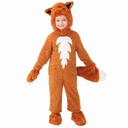Costume da band di animali Costume di Carnevale 2026 Pigiama Kigurumi Costume di fantasia Costume tutina Fantasia animale Volpe rossa Caldo Carino Comodo Con cappuccio Pile Bambini Ragazzi Ragazze