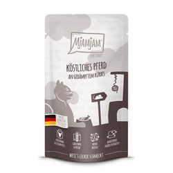 MjAMjAM Buste 24 x 125 g umido gatto - Cavallo