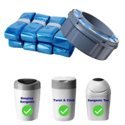 Diaper can trash bag baby diaper storage replacement bag diaper can filling
