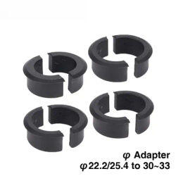 A/B 1/2 Sets Bike Diameter Adapter Adjustable 22.2/31.8mm for MTB/Road Handlebar Seatpost Brake Holder Mounting
