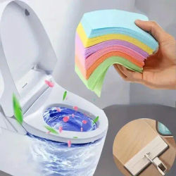 Jasmine Fragrance Toilet and Floor Cleaning Tablets (30 pieces set) - Smokeless Citric Acid Formula - Easy to Clean and Brighten