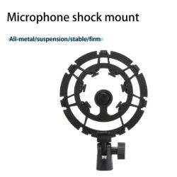 All-Metal Blue Yeti Shock Mount - Stable Suspension Mic Holder with 360° Adjustable Knob for Studio, Live Stream & Podcasting